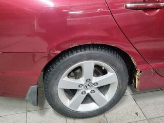2007 Honda Civic VIII, красный, 580000 рублей, вид 4