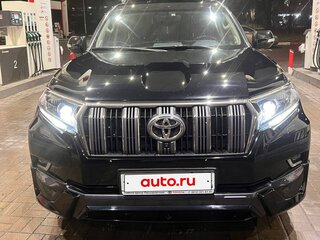 2019 Toyota Land Cruiser Prado 150 Series Рестайлинг 2, чёрный, 4500000 рублей, вид 2