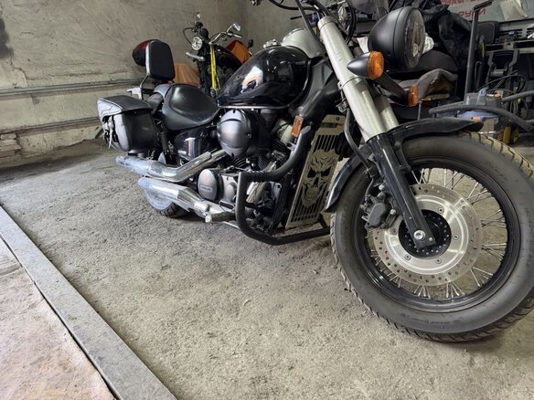 2011 Honda Shadow 750, чёрный, 690000 рублей - вид 1