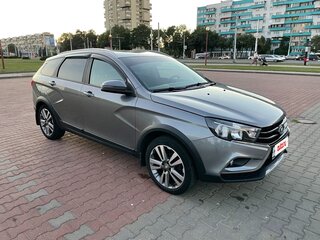 2020 Lada (ВАЗ) Vesta SW Cross I, серый, 1050000 рублей, вид 3