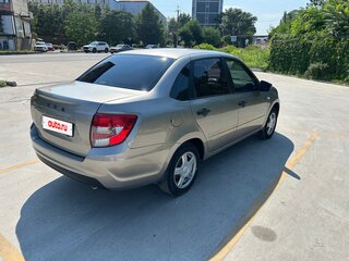 2019 Lada (ВАЗ) Granta I Рестайлинг, серый, 565000 рублей, вид 4