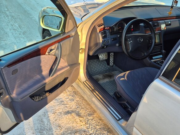 2000 Mercedes-Benz E-Класс 200 II (W210, S210) Рестайлинг, серебристый, 800000 рублей - вид 30