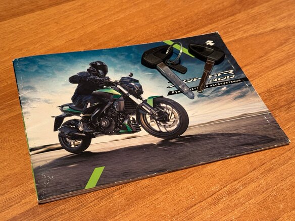 2019 Bajaj Dominar 400, чёрный - вид 23