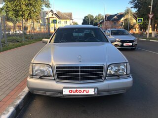 1992 Mercedes-Benz S-Класс 300 5-speed III (W140), серебристый, 1200000 рублей, вид 1