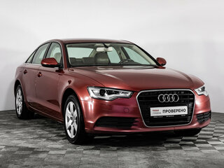 2013 Audi A6 IV (C7), красный, 1264000 рублей, вид 3