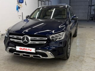 2020 Mercedes-Benz GLC 200 I (X253) Рестайлинг, синий, 3900000 рублей, вид 2
