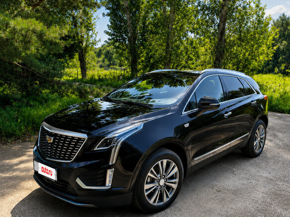 2020 Cadillac XT5 I Рестайлинг, синий, 3100000 рублей