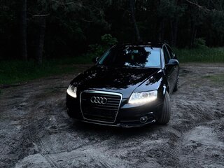 2011 Audi A6 III (C6) Рестайлинг, чёрный, 1200000 рублей, вид 2