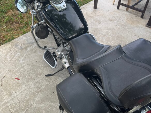 2008 Honda Shadow 750, чёрный - вид 4
