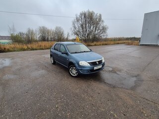 2014 Renault Logan I Рестайлинг, синий, 280000 рублей, вид 2