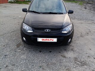 2015 Lada (ВАЗ) Kalina II, чёрный, 430000 рублей, вид 2