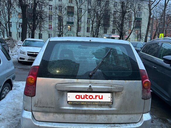 2004 Mitsubishi Space Star I Рестайлинг, серый, 170000 рублей - вид 4