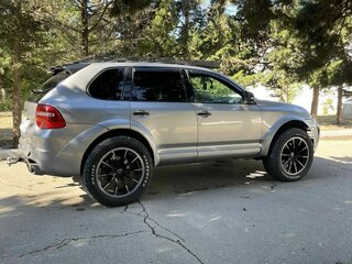 2004 Porsche Cayenne S I (955), серебристый, 1500000 рублей, вид 5