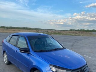 2022 Lada (ВАЗ) Granta I Рестайлинг, синий, 730000 рублей, вид 2