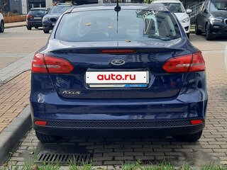 2017 Ford Focus III Рестайлинг, синий, 1140000 рублей, вид 3