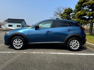 2023 Mazda CX-3 I Рестайлинг, синий, 1328000 рублей, вид 4