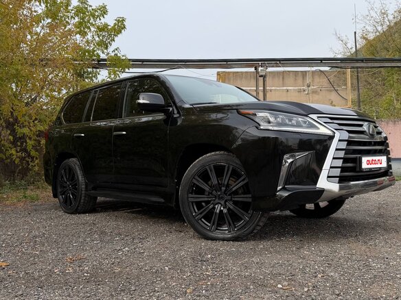 2017 Lexus LX 450d III Рестайлинг 2, чёрный, 6500000 рублей - вид 1