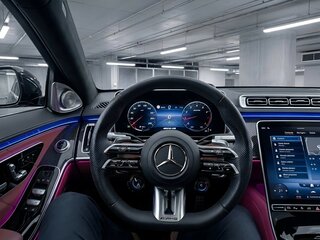 2024 Mercedes-Benz S-Класс AMG 63 e AMG Long IV (W223), чёрный, 24000000 рублей, вид 4