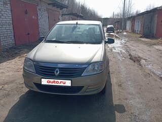 2011 Renault Logan I Рестайлинг, бежевый, 420000 рублей, вид 2