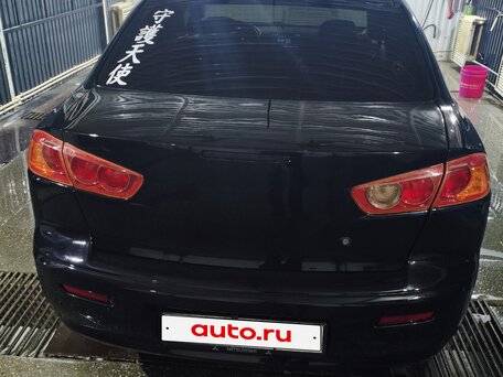 2007 Mitsubishi Lancer X, чёрный, 500000 рублей, вид 2
