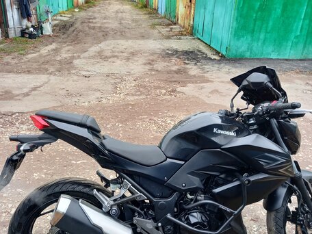 2016 Kawasaki Z 300, чёрный, 385000 рублей, вид 1