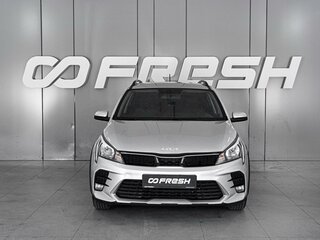 2022 Kia Rio X IV Рестайлинг, серебристый, 1829000 рублей, вид 3