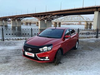 2017 Lada (ВАЗ) Vesta I, красный, 900000 рублей, вид 1