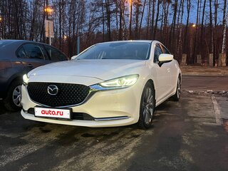 2019 Mazda 6 III (GJ) Рестайлинг 2, белый, 2625000 рублей, вид 4