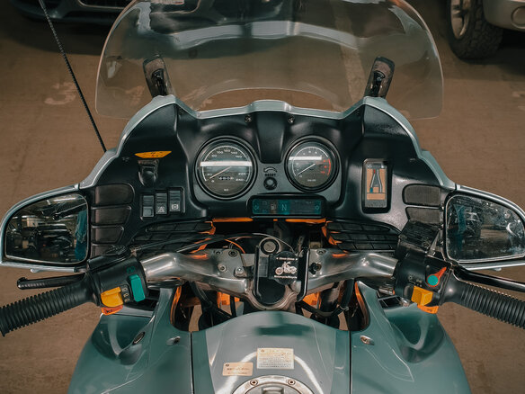 1996 BMW R 1100 RT, голубой, 380000 рублей - вид 13