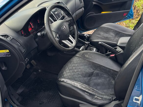 2012 Kia Ceed I Рестайлинг, синий, 700000 рублей - вид 5