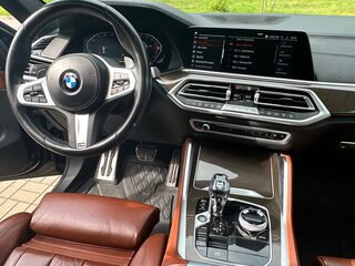 2022 BMW X6 40i III (G06), синий, 5900000 рублей, вид 3