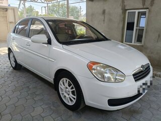 2008 Hyundai Verna II, белый, 680000 рублей, вид 2