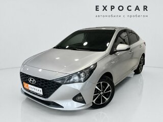 2021 Hyundai Solaris II Рестайлинг, серый, 1339000 рублей, вид 1