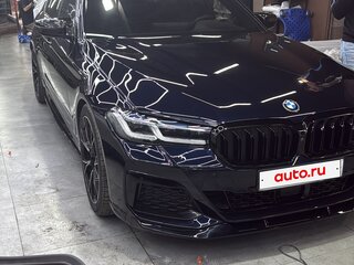 2020 BMW 5 серии 540d xDrive VII (G30/G31/G38) Рестайлинг, синий, 6300000 рублей, вид 3