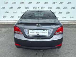 2015 Hyundai Solaris I Рестайлинг, серый, 730000 рублей, вид 5