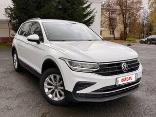 2021 Volkswagen Tiguan II Рестайлинг, белый, 2100000 рублей, вид 1