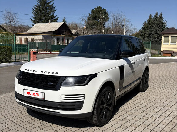 2018 Land Rover Range Rover IV Рестайлинг, белый, 5300000 рублей