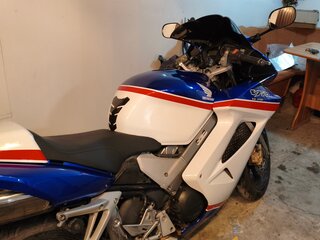 2003 Honda VFR 800, синий, 550000 рублей, вид 2