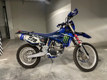 2007 Yamaha WR250F, синий, 320000 рублей, вид 1