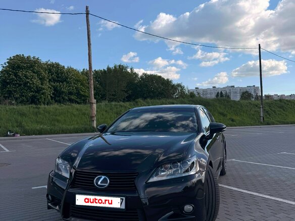 2013 Lexus GS 450h IV, чёрный
