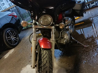 2009 Yamaha XVS1100, пурпурный, 500000 рублей, вид 5