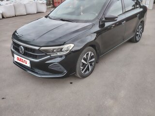 2021 Volkswagen Polo VI, чёрный, 1550000 рублей, вид 1