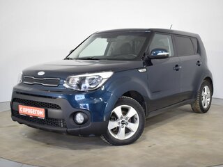 2018 Kia Soul II Рестайлинг, голубой, 1000000 рублей, вид 1