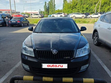 2011 Skoda Octavia II (A5) Рестайлинг, чёрный, 640000 рублей, вид 2