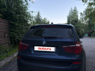 2017 BMW X3 30d xDrive II (F25) Рестайлинг, синий, 3700000 рублей, вид 5