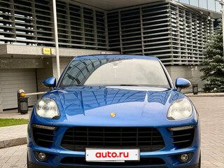 2017 Porsche Macan S Diesel I, синий, 3745000 рублей, вид 4