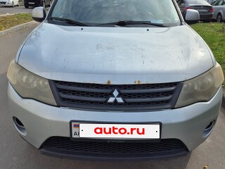 2008 Mitsubishi Outlander II, серебристый, 600000 рублей, вид 3
