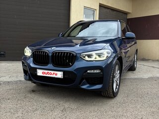 2018 BMW X3 30i xDrive III (G01), синий, 3770000 рублей, вид 3