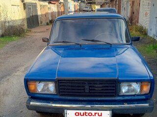 2008 Lada (ВАЗ) 2107, синий, 90000 рублей, вид 2