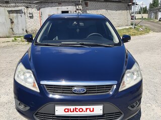 2009 Ford Focus II Рестайлинг, синий, 680000 рублей, вид 2